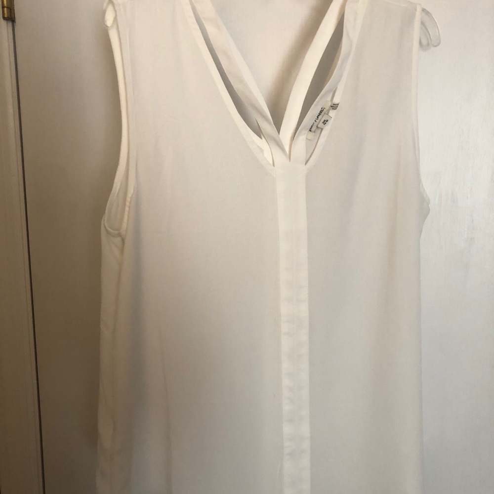 White structured blouse